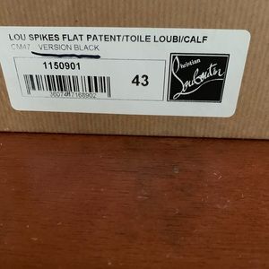 Christian Louboutin men shoes, size 10 US 43 Euro
